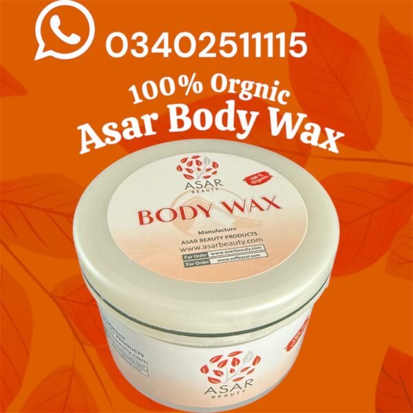 Asar Beauty Organic body wax