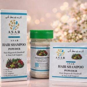 organic hair shampoo powder